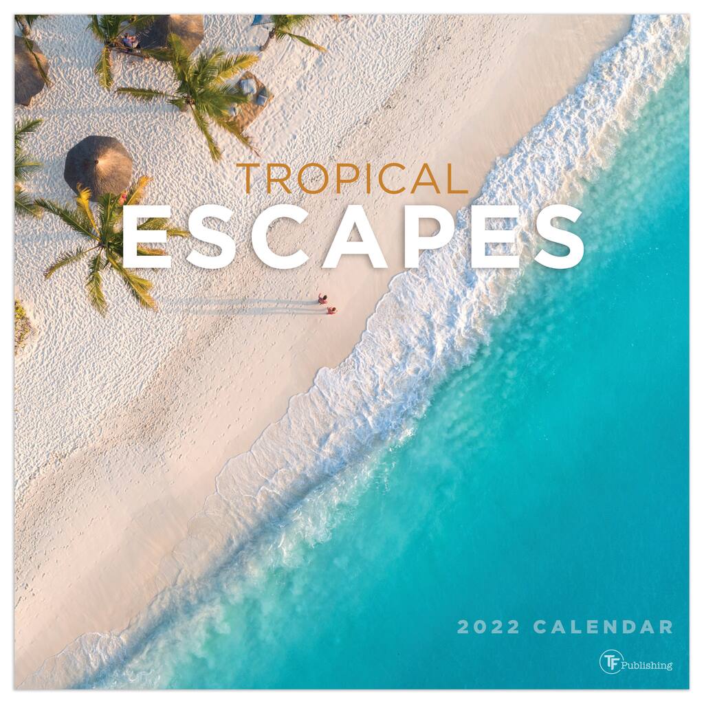 2022 Tropical Escapes Wall Calendar Michaels